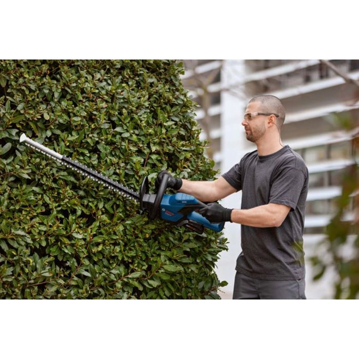 Bosch Professional 18V Taille-haies sans-fil GHE 18V-60 (moteur sans charbon, 20 mm de coupe) sans batterie