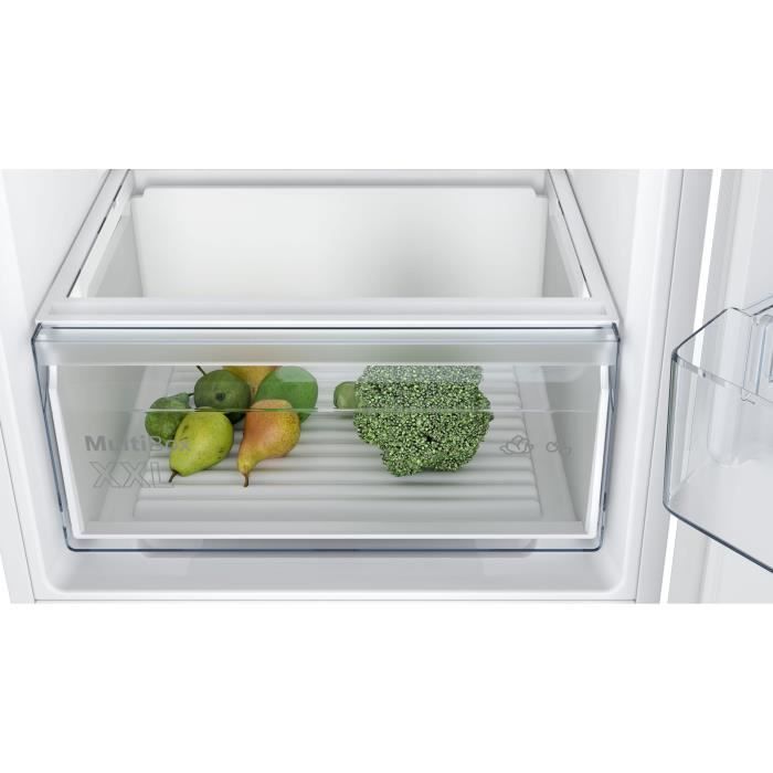 Réfrigérateur combiné intégrable BOSCH SER2 -KIV87NSE0 - 2 portes - 270 L - Classe E