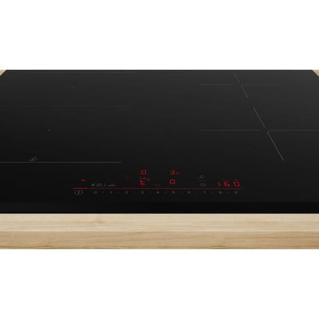 Table induction 60cm - BOSCH SER6 - PVS63KHC1E Noir - 4-foyers - Home Connect - L592xP522 mm