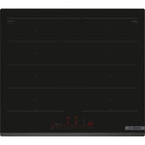 Table induction 60cm - BOSCH SER6 - PXY63KHC1E Noir - 4-foyers - Home Connect