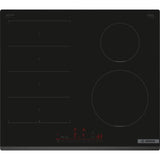 Table induction - BOSCH SERIE 6 PIX631HC1E - 4 foyers - 7400 W - Multitouch+ - Zone flex - Noir