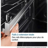 Rails téléscopiques - BOSH - HEZ638070 - Vario Clip - Entierement extensible - Pyrolyse - Cuivre