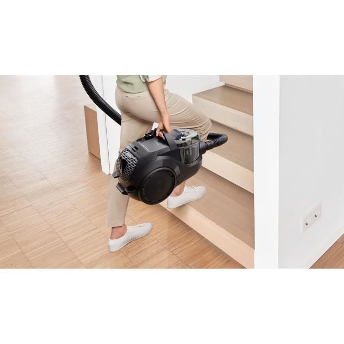 Aspirateur Traineau sans sac - BOSCH BGC21X300 - 550W - 2L - 76 dB - Noir
