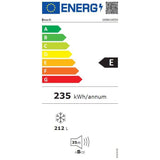 Conglateur encastrable - BOSCH - GIN81VEE0 - NoFrost - 212 litres - 5 tiroirs transparents