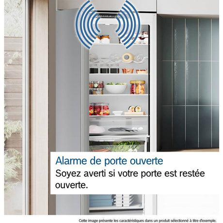Conglateur encastrable - BOSCH - GIN81VEE0 - NoFrost - 212 litres - 5 tiroirs transparents