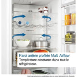 Réfrigérateur combiné - BOSCH - KGN392WCF - 363L - No Frost - VitaFresh XXL