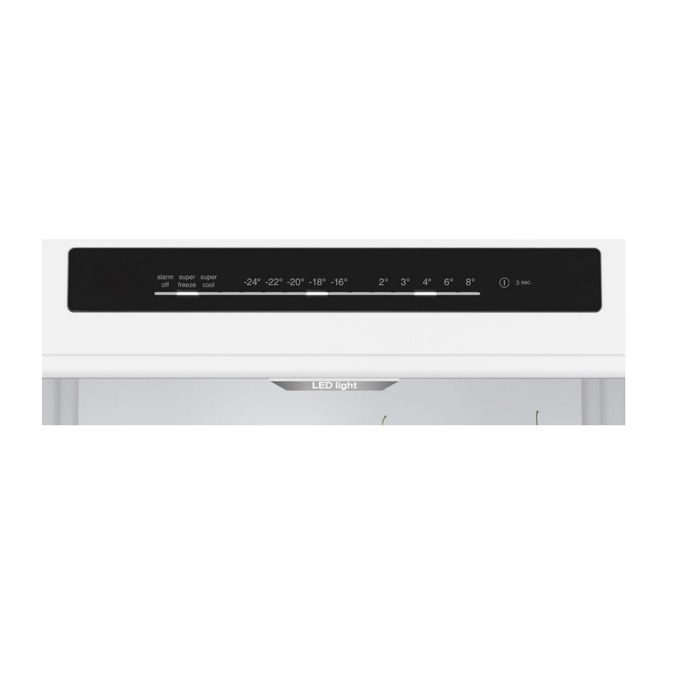 Réfrigérateur combiné - BOSCH - KGN392WCF - 363L - No Frost - VitaFresh XXL