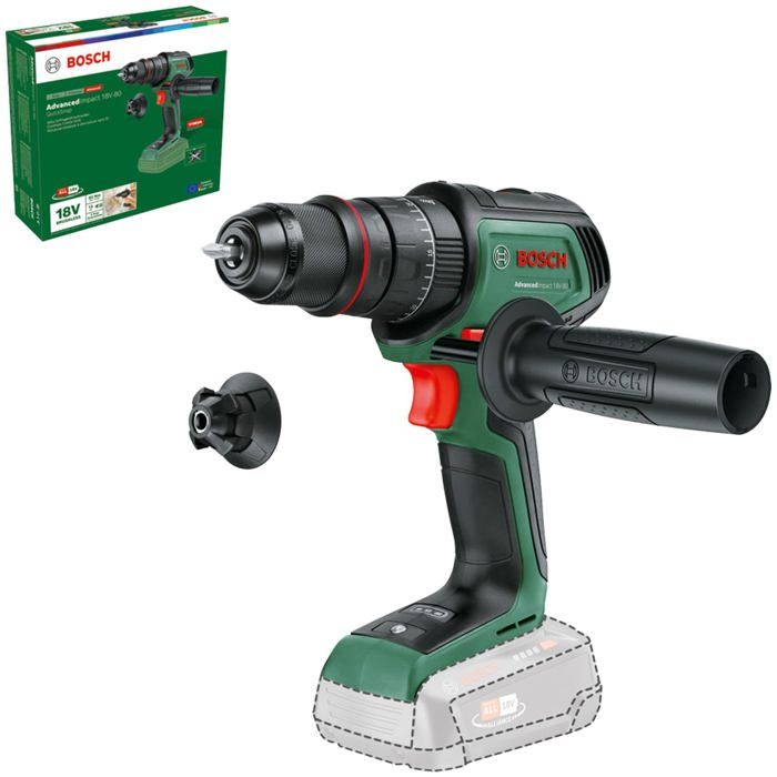 Perceuse Visseuse AdvancedImpact 18V-80 Quicksnap (seul)