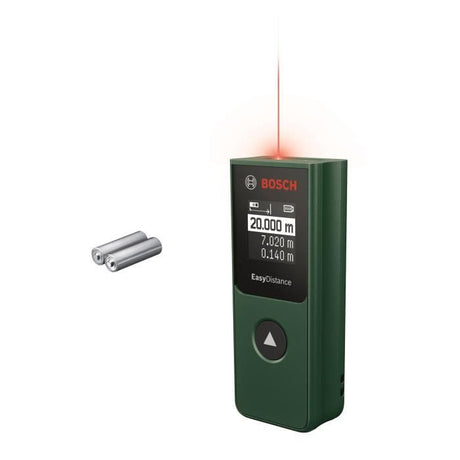 Bosch Télémetre laser numérique EasyDistance 20 (distance de mesure jusqu'a 20m)