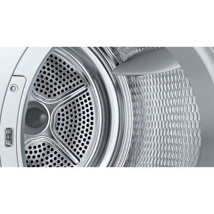 Seche-linge pompe a chaleur BOSCH WTH8300DFR SER4 - 8 kg - Blanc