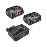 Pack 2 batteries 18V 2,5 Ah + chargeur AL 18V-44 - Bosch - POWER FOR ALL 18V