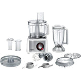 Robot multifonction - BOSCH - B1EMC812S8 - 1250 W - 3,9 L - Variateur de vitesse + Turbo - Blanc / Inox - Livre 80 recettes offert
