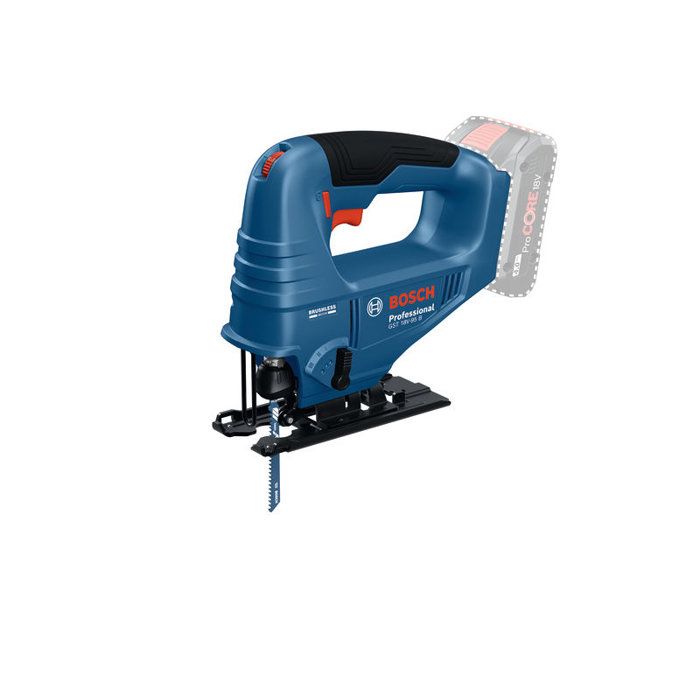Scie sauteuse sans fil BOSCH PROFESSIONAL - GST 18V-95 B - 18V - 20 mm - Avec lame T 111 C + accessoires