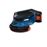 Ponceuse excentrique sans fil BOSCH PROFESSIONAL - GEX 18V-150-3 - 18V - 150 mm - 1 feuille abrasive C470 + bague + collecteur