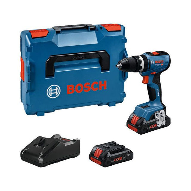 Perceuse a percussion BOSCH PROFESSIONAL - GSB 18V-65 - 18V - 2 batteries ProCORE18V 4,0Ah L + chargeur