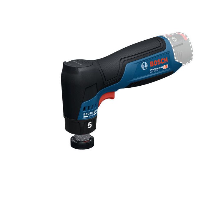 Ponceuse excentrique sans fil BOSCH PROFESSIONAL - GEX 12V-77 - 12V - 32 mm - 2 plateaux de ponçage (adhésif, autoaggripant)