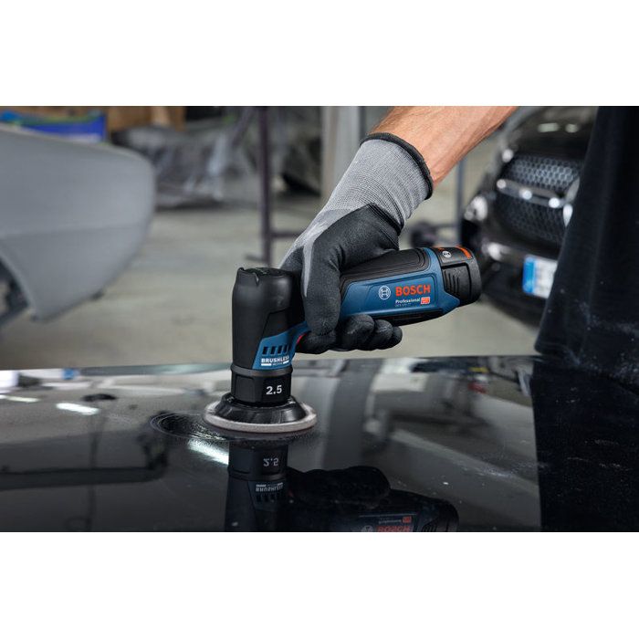 Ponceuse excentrique sans fil BOSCH PROFESSIONAL - GEX 12V-77 - 12V - 77 mm - 3.000  8.000 tr/min - Sans accessoires