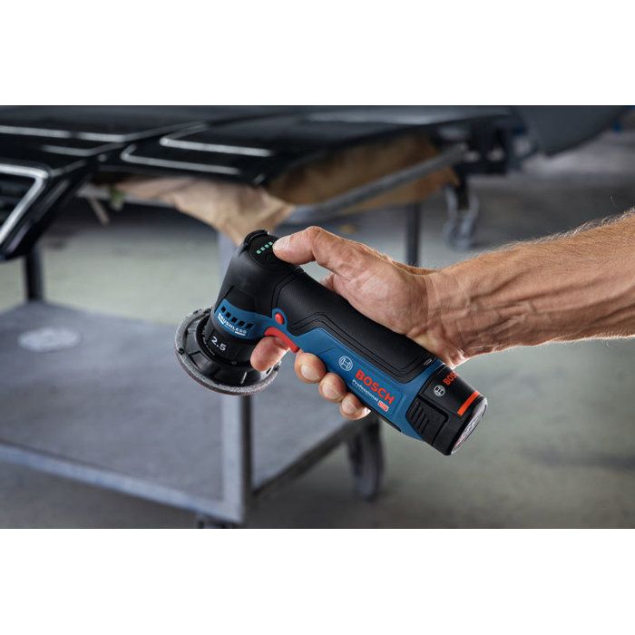 Ponceuse excentrique sans fil BOSCH PROFESSIONAL - GEX 12V-77 - 12V - 77 mm - 3.000  8.000 tr/min - Sans accessoires