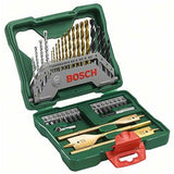 Coffret d'outils - BOSCH - X-Line - 40 pieces - Titane - Accessoires de bricolage
