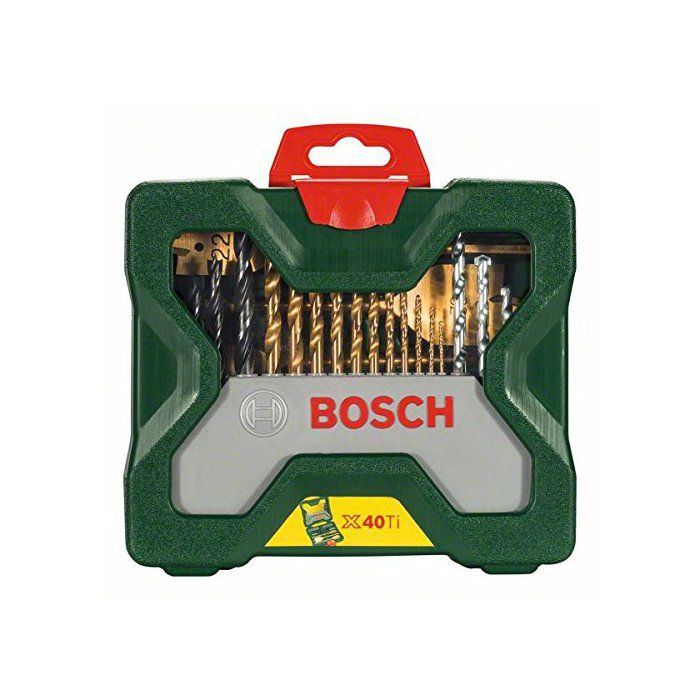 Coffret d'outils - BOSCH - X-Line - 40 pieces - Titane - Accessoires de bricolage