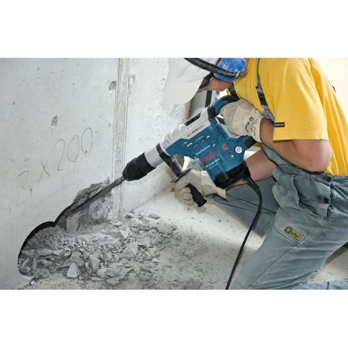 Bosch Professional perforateur GBH 5-40 DCE SDS-MAX 1150W - 8,8 joules - 1500 a 2980 cps/min dans coffret de transport - 0611264000