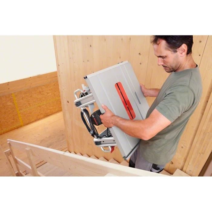 Scie sur table Bosch Professional GTS 10 J - 254 mm - 1800 W - Compacte et puissante