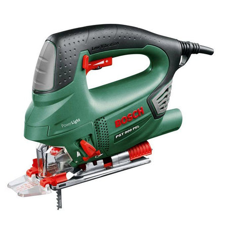 Scie sauteuse filaire BOSCH - PST 900 PEL - 620W - 3100 tr/min - Avec set de 10 lames + mallette