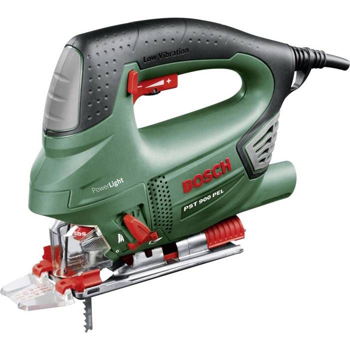 Scie sauteuse filaire BOSCH - PST 900 PEL - 620W - 3100 tr/min - Avec set de 10 lames + mallette