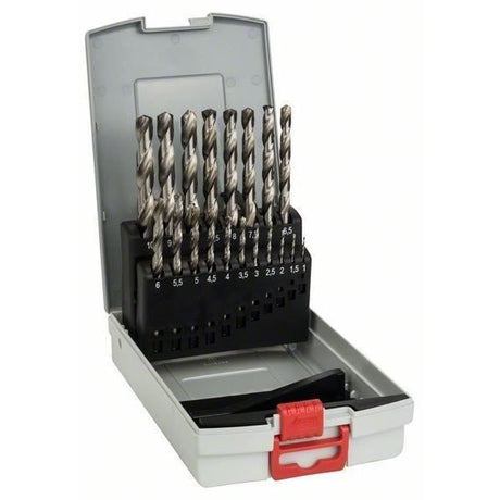 Set de forets ProBox HSS-G, 1-10mm, 135°, 19 - BOSCH