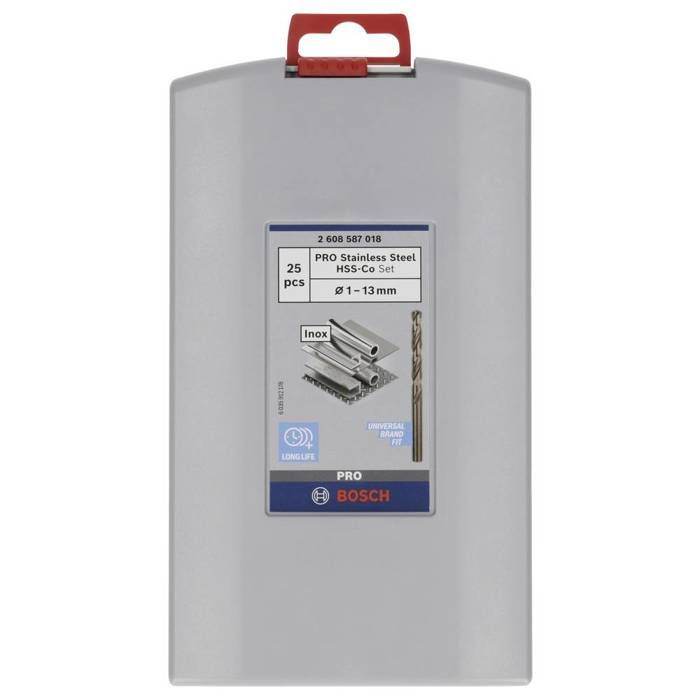 Set de forets ProBox HSS-Co, 1-13mm, 135°, 25 - BOSCH