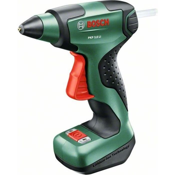 Bosch cordless glue gun - PKP 3.6 LI - Bosch Power for ALL 18V battery - 15s heating time