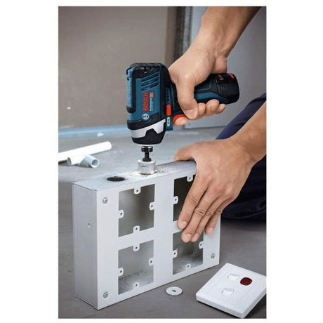 Visseuse a chocs Bosch Professional GDR 12V-105 + 2 batteries 2,0Ah + LBOXX 2600 tr/min - 06019A6977