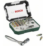 Set embout de vissage Bosch (Kit 26†pieces, Assortiment d'embouts de vissage avec cliquet)