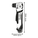Perceuse d'angle 12V - BOSCH - GWB 12V-10 - Tete orientable - Confort d'utilisation - Compatible 12V