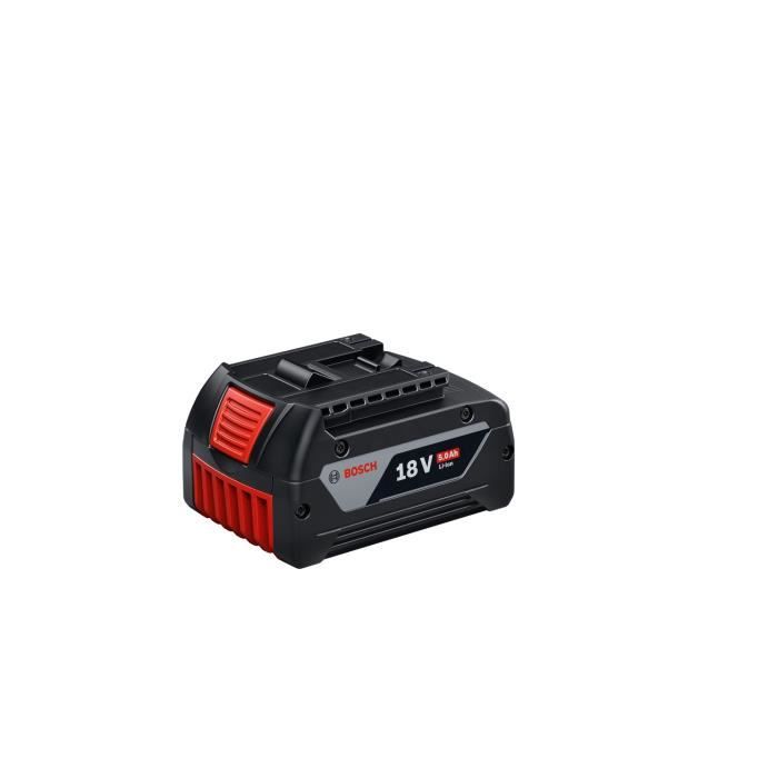Batterie Li-ion Bosch Professional GBA 18V 5,0Ah - Grande autonomie et technologie COOLPACK 1.0