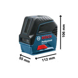 Laser point et ligne 3x1,5V GCL 2-15 (sans batterie ni chargeur) en boîte carton - BOSCH - 0601066E00
