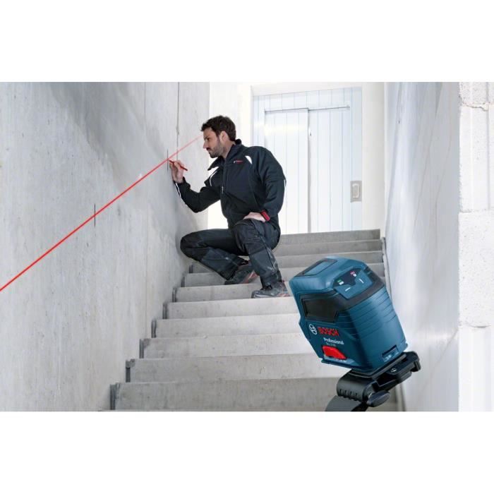 Laser ligne Bosch Professional GLL 2-10 - PortÈe de 10 metres - 0601063L00