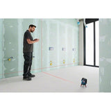 Laser ligne Bosch Professional GCL 2-50 C + RM2 (Version piles) Bluetooth - jusqu'a 20m - 0601066G00