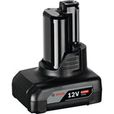 Batterie Bosch Professional 12V 6,0Ah - Grande autonomie - Li-ion - Noir