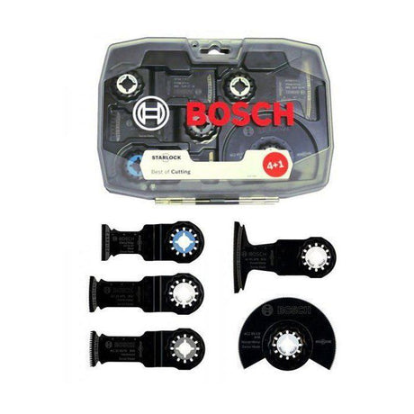 Coffret 5 lames outils oscillant STARLOCK Best for cutting - BOSCH - 2608664131
