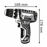 Perceuse-visseuse Bosch Professional GSR 12V-15 + 2 batteries 2,0Ah + Chargeur GAL 12V-20   - 060186810F