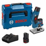 Affleureuse - BOSCH PROFESSIONAL - GKF 12V-8 - 2 batteries 3,0 Ah - Sans fil - Ergonomique