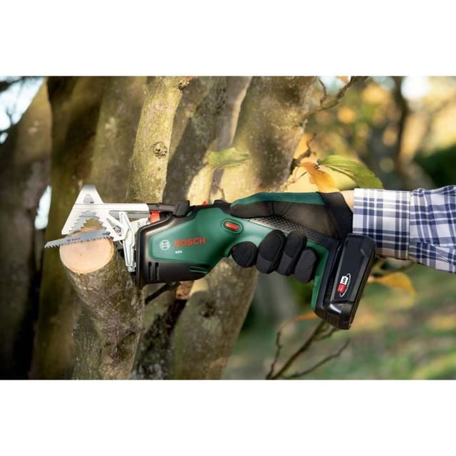 Elagueur sans fil Bosch - Keo 18V (diametre de coupe 80 mm) + batterie