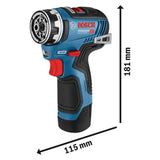 Bosch -  Perceuse-visseuse sans fil GSR 12V-35 FC Flexiclic - 35Nm sans batterie ni chargeur dans une L-Boxx 102 Professional