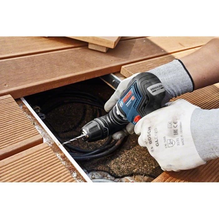 Perceuse-visseuse Bosch Professional GSR 12V-35 FC Flexiclick sans batterie avec 4 adaptateurs FlexiClick + L-BOXX - 06019H3003