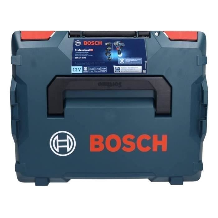 Perceuse-visseuse Bosch Professional GSR 12V-35 FC Flexiclick sans batterie avec 4 adaptateurs FlexiClick + L-BOXX - 06019H3003