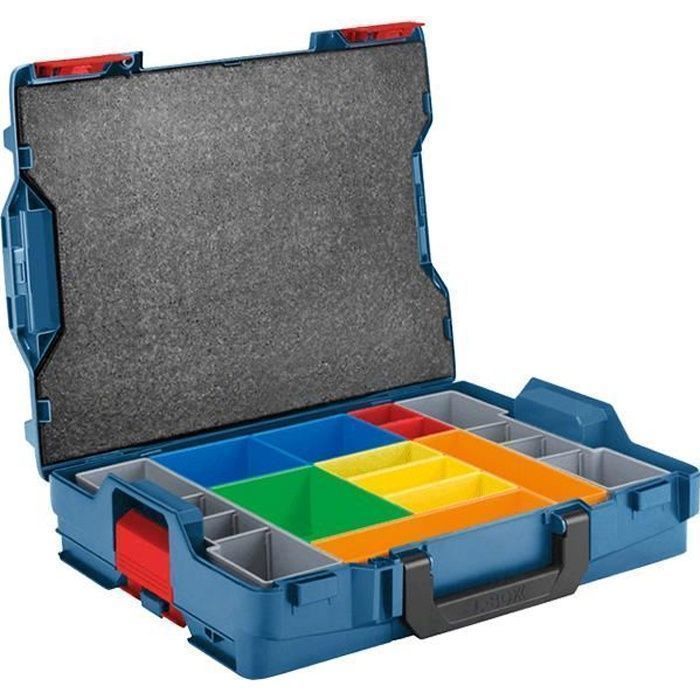 Coffret de transport - BOSCH PROFESSIONAL - L-BOXX 102 - 12 casiers - Flexible - Compatible Sortimo