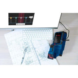 DÈtecteur mural Bosch Professional D-Tect 200 C en sacoche avec dragonne  Bosch Radar Technology - 0601081600