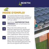 Membrane d'étanchéité - BOSTIK - Waterstop - Réparation fuites - Pot 1 kg - Gris