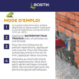 Membrane d'étanchéité - BOSTIK - Waterstop - Réparation fuites - Seau 6 kg -  Gris